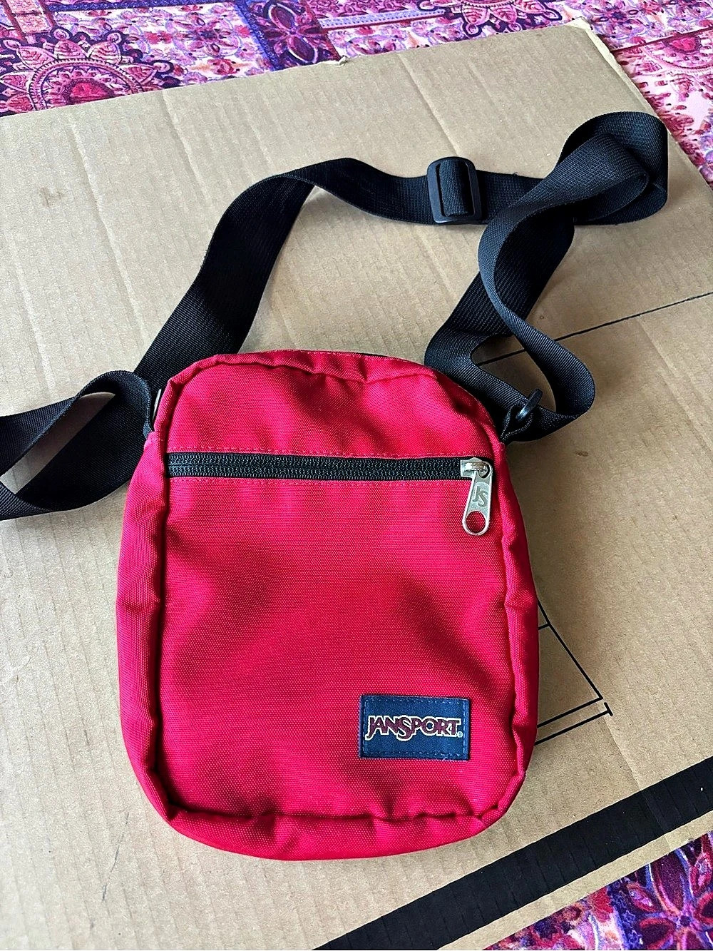 JanSport Core Crossbody Bag in red